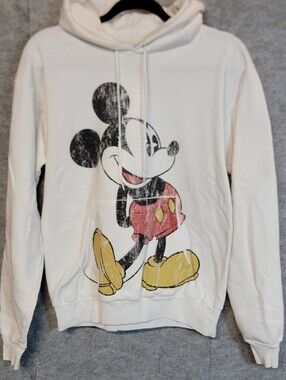 Mickey Mouse Hooded Sweatshirt Size Small